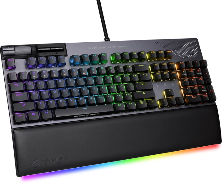 Тастатура ASUS ROG STRIX Flare II Animate, ROG NX Red, црвена