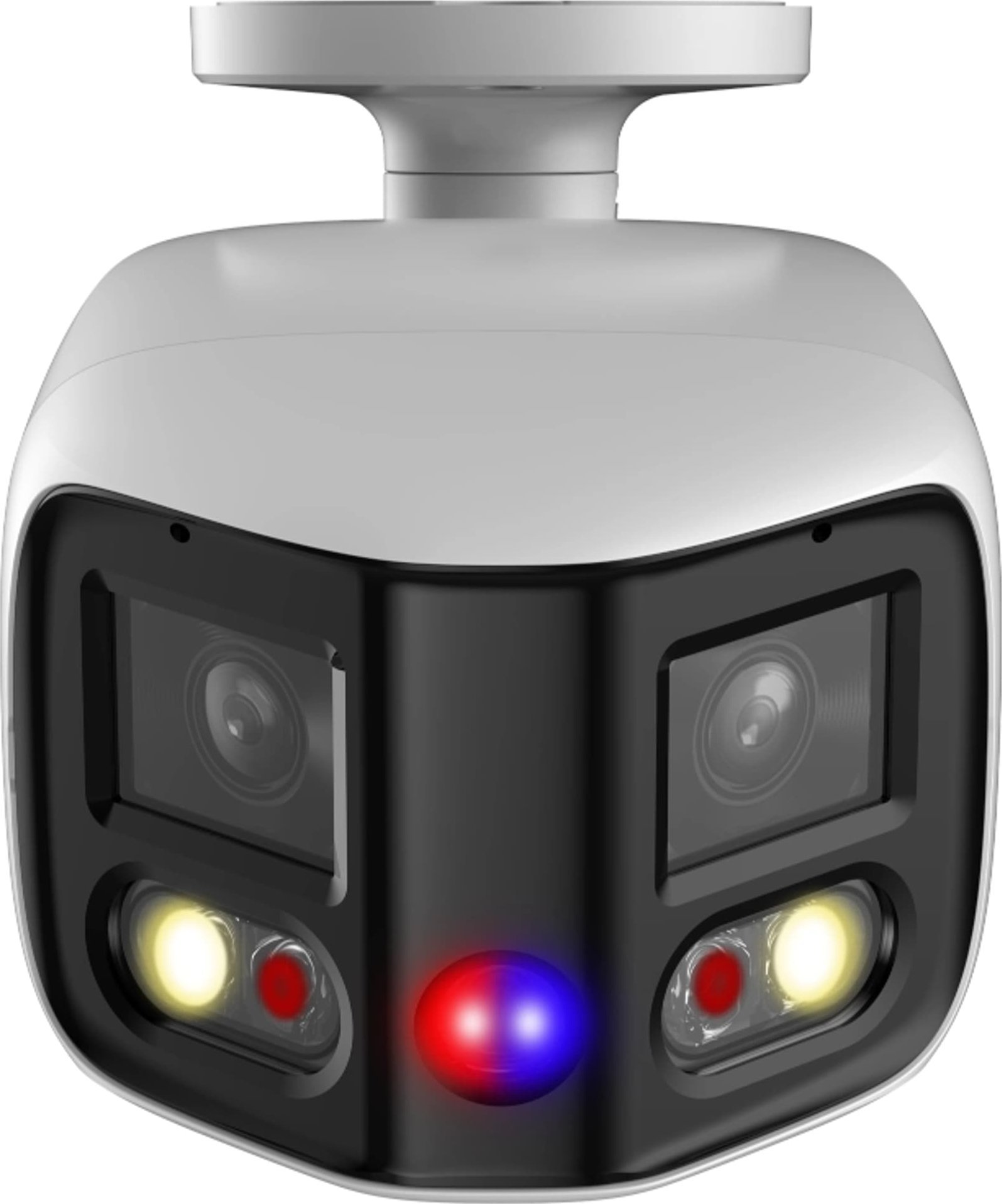 Kamerë IP Dahua TiOC Duo IPC PFW3849S, 4MP, 180°, e bardhë