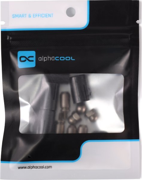 Set vida montimi Alphacool Core Push, 17mm, M3 M4 UNC 6-32, 4 copa