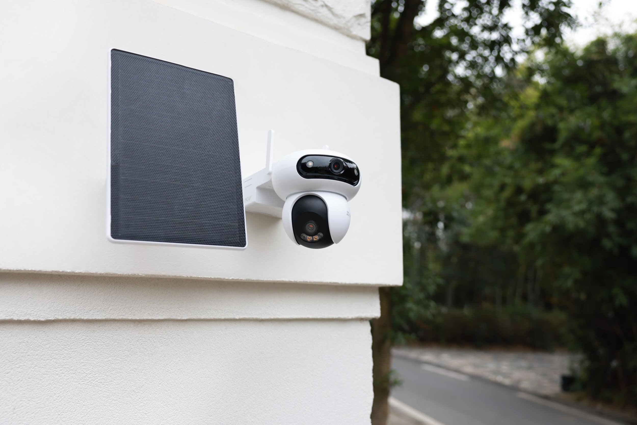 Kamerë e jashtme Ezviz HB90/SP, 2K+, lente të dyfishta, panel diellor