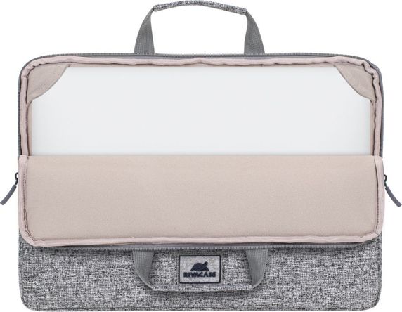 Çantë laptopi RivaCase Anvik 7915, 15.6", material rezistent ndaj ujit, gri