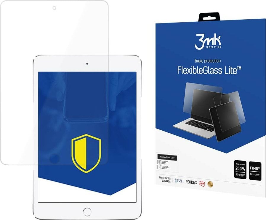 Mbrotës ekrani 3MK FlexibleGlass Lite për Apple iPad 5 2017, xham hibrid 0.16mm, transparent