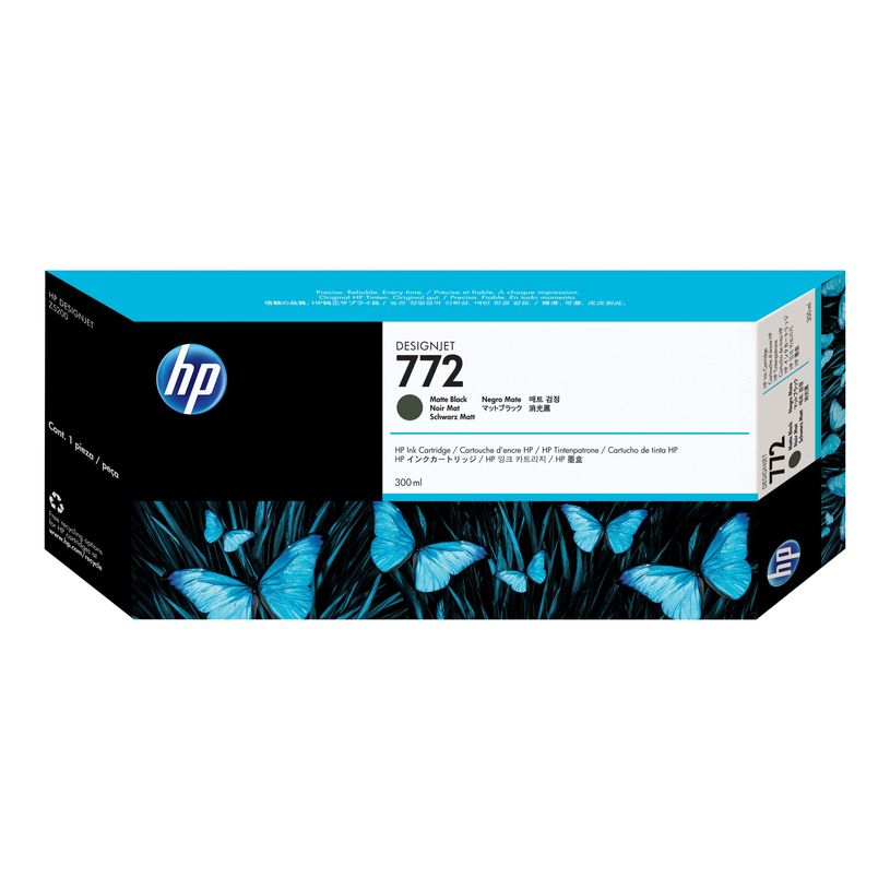 Kartusha HP 772 DesignJet, 300 ml, e zezë mate (CN635A)