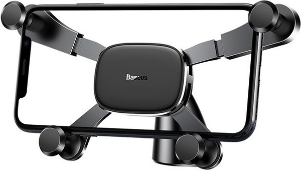 Mbajtës makine Baseus Horizontal Screen Gravity, i zi