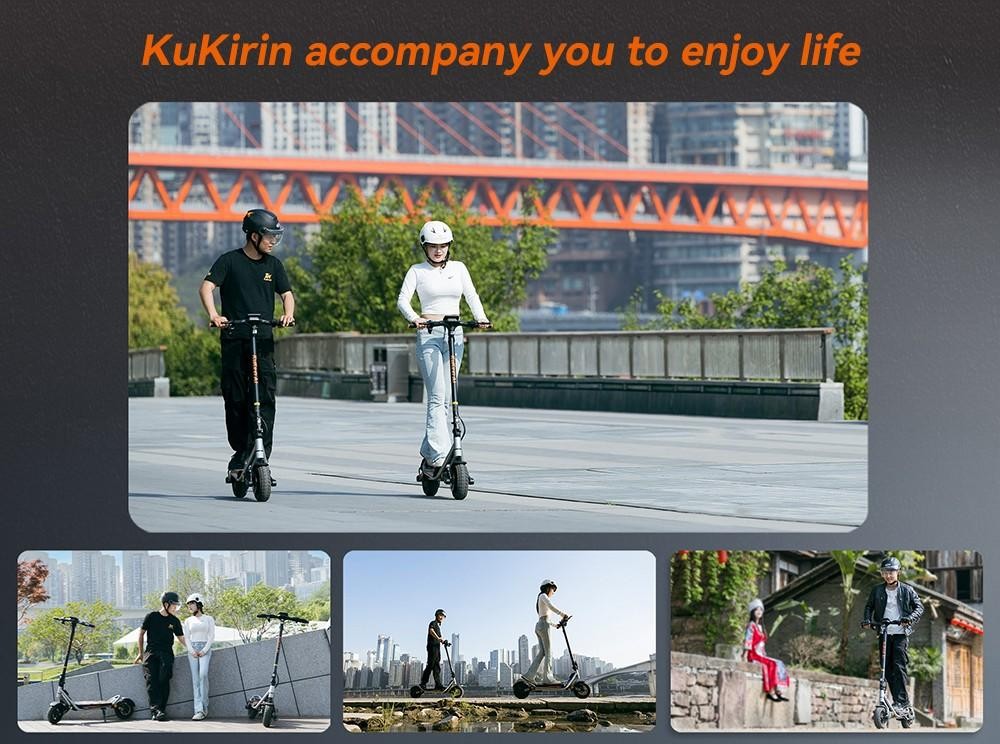 Trotinet elektrik Kukirin A1, 800W, bateri 48V 13Ah, 45 km/h, i zi