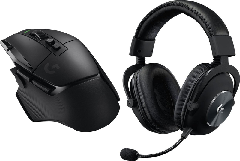 Set gaming Logitech G502 X Lightspeed dhe G Pro X, wireless, sensor HERO 25K, i zi