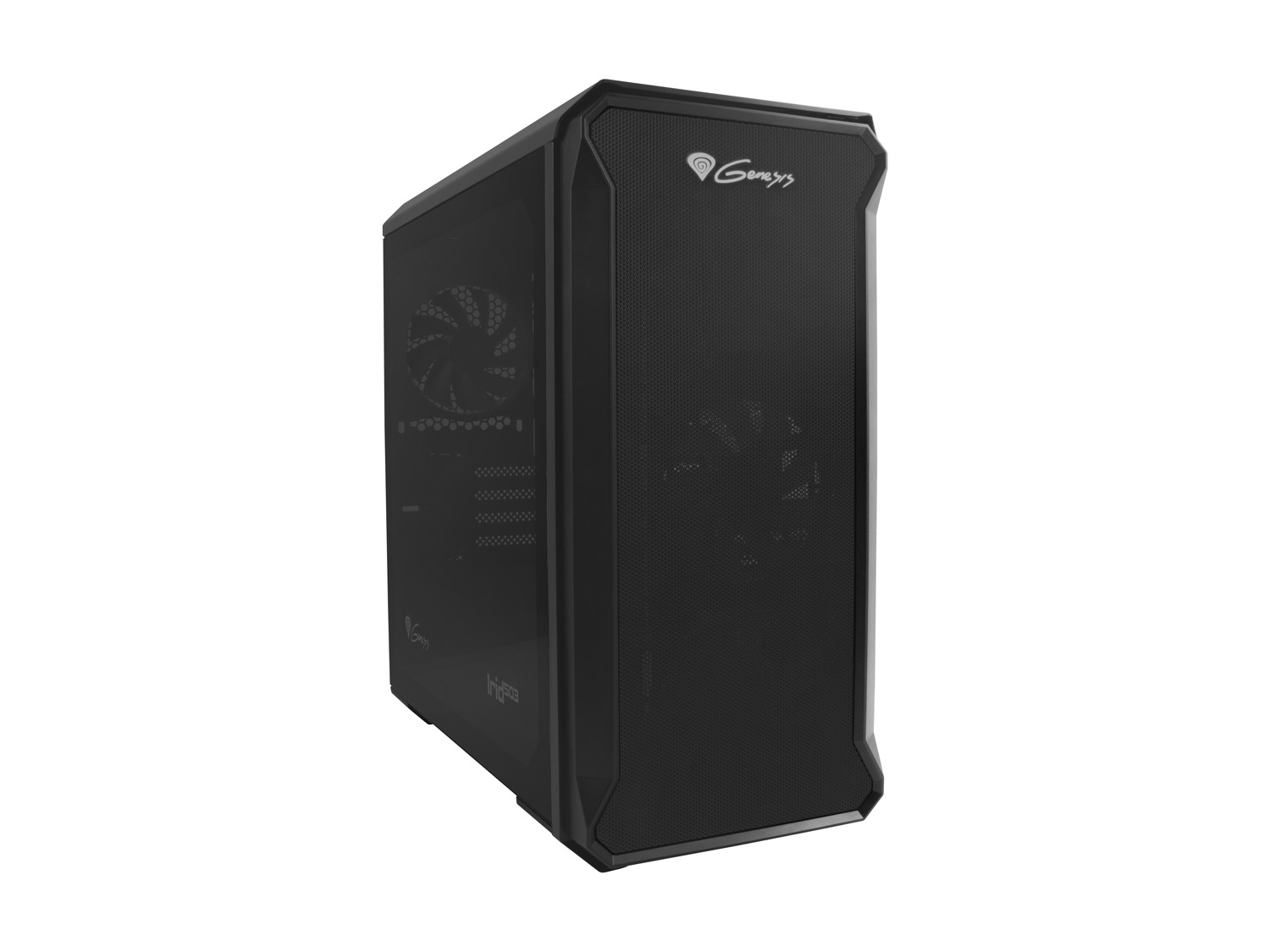Kasë për PC Genesis IRID 503, e zezë