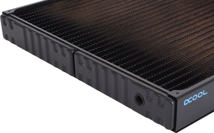 Radiator për ftohje me ujë Alphacool NexXxoS XT45 1080 SuperNova, bakër i plotë, 9x120mm, i zi