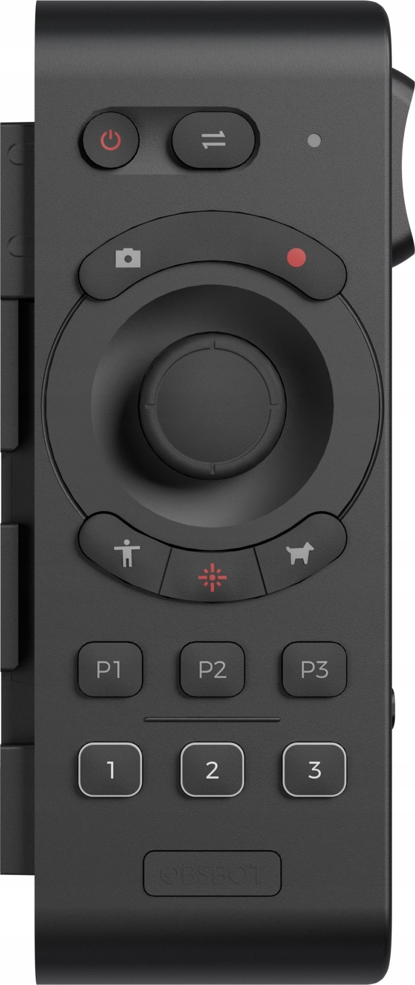 Telekomandë OBSBOT Tail Air Smart Remote Controller 2, pa tela, USB Type C, e zezë