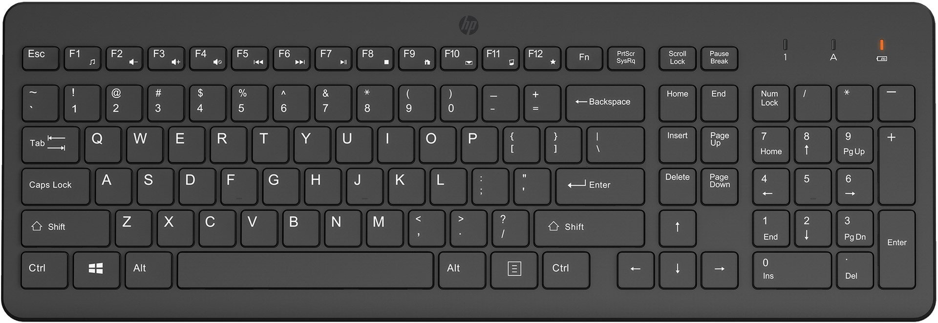 Tastierë HP 220, RF Wireless, e zezë