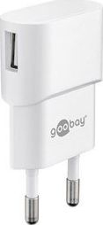 Karikues muri Goobay Charger Mains 44948, 1x USB A, i bardhë