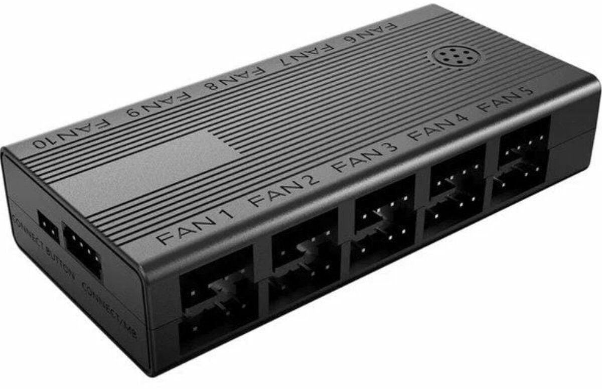 Ventilatorë PC Mars Gaming MF-3DPROKIT, 3x 120mm PWM, ARGB 3D Infinity Mirror, të zinj