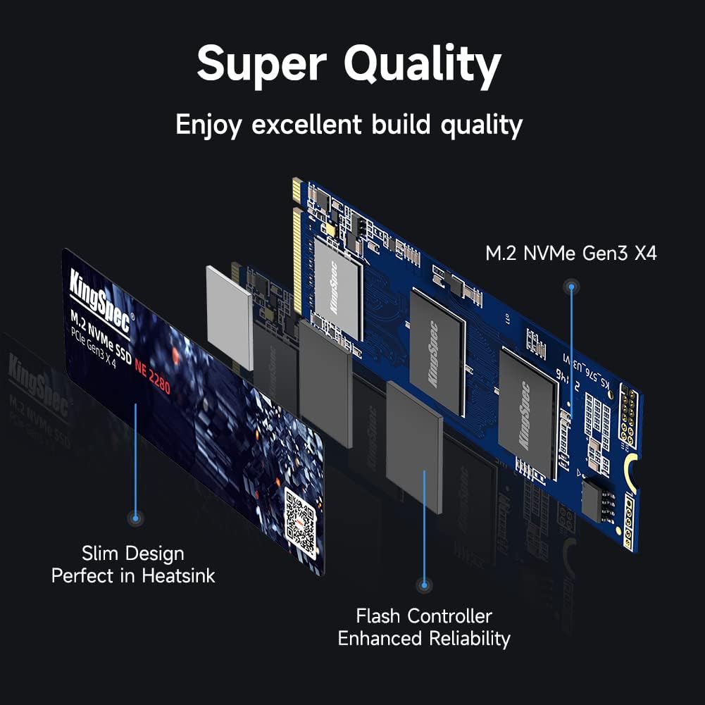 Ssd KINGSPEC SSD 512GB