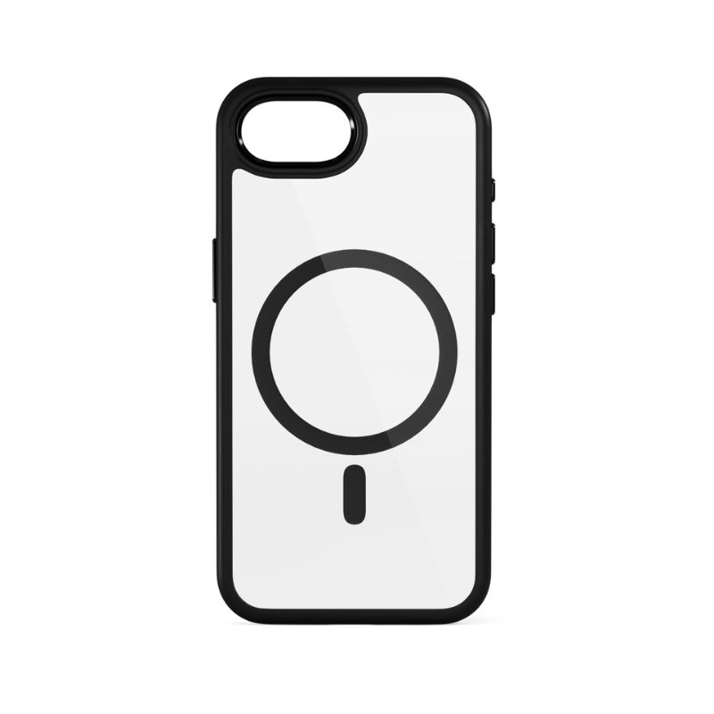 Mbulesë telefoni Epico 93610101300003, 6.06", MagSafe, e zezë transparente