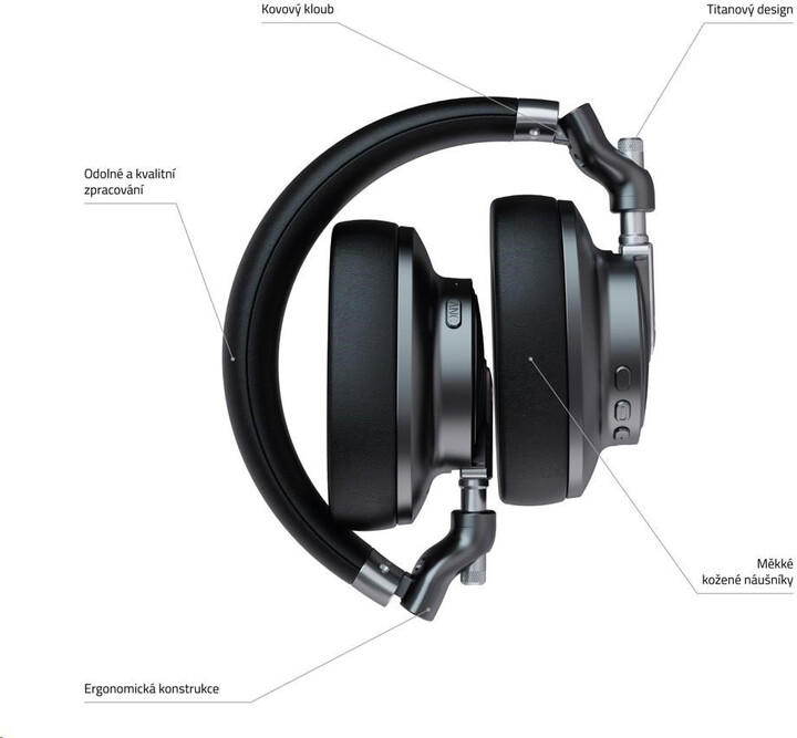 Kufje LAMAX HighComfort ANC, të zeza