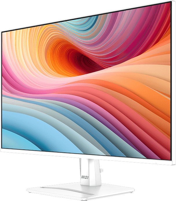 Monitor MSI PRO MP275W E2, 27", Full HD, IPS, i bardhë
