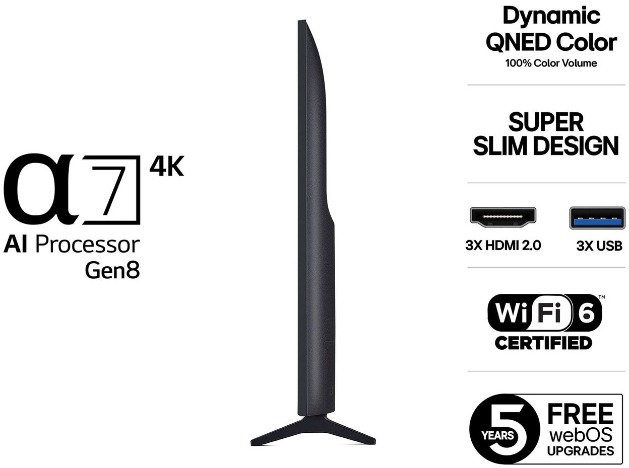 Televizor LG QNED 65QNED7E, 65", Smart, 4K, i zi