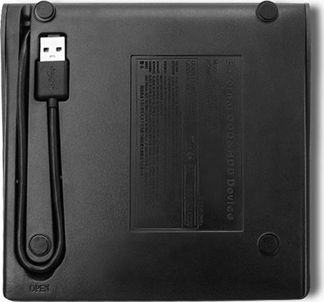 Kuti e jashtme për lexues CD DVD Qoltec 51863, SATA, USB 2.0, e zezë