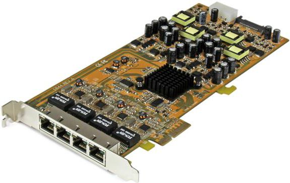 Kartë rrjeti StarTech.com PCIe, 4 porta Gigabit PoE, IEEE 802.3at, e zezë