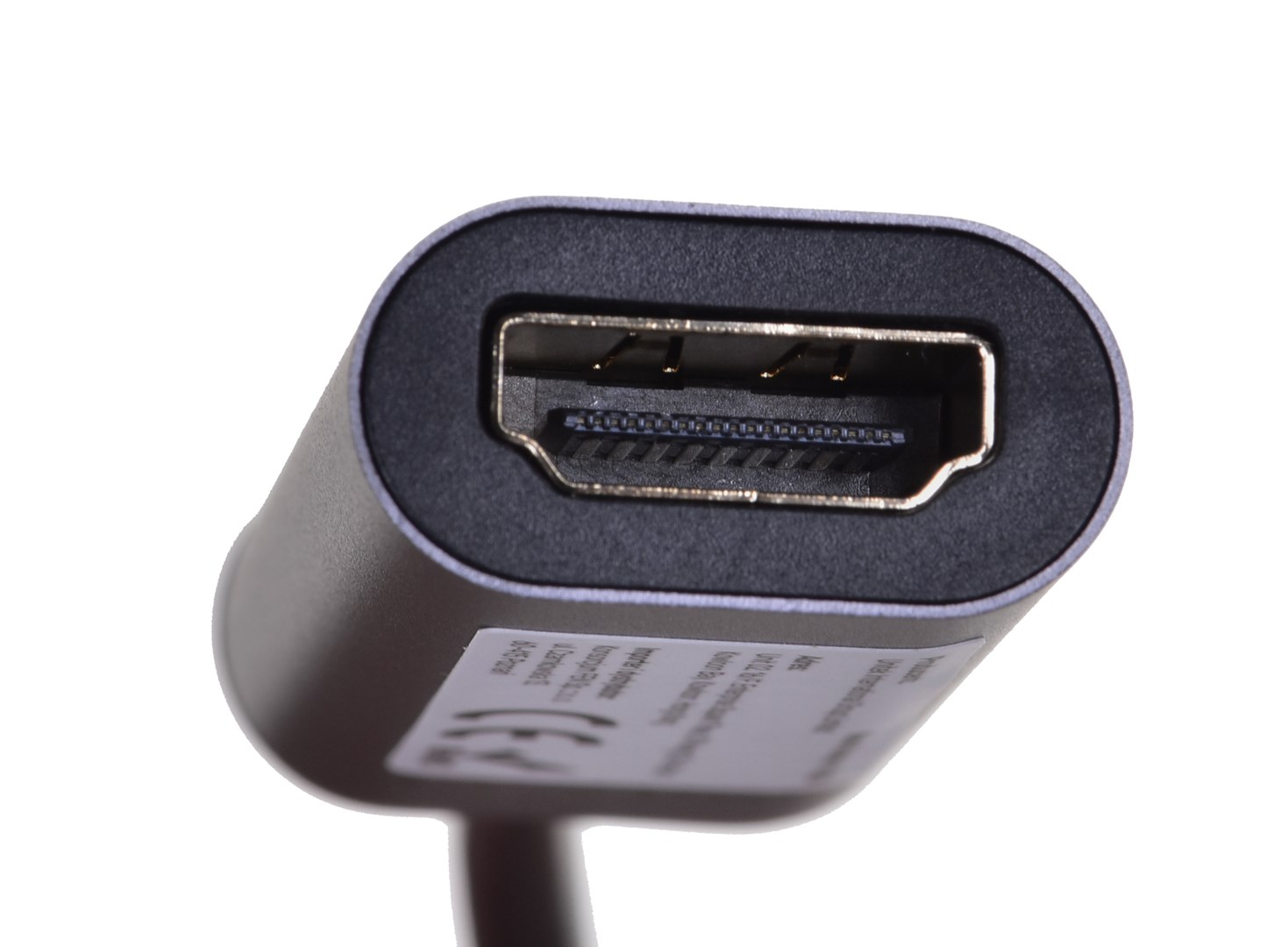 Adapter USB Unitek V1420A, USB C në HDMI, 4K 60Hz, gri