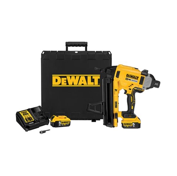Pistoletë për gozhda betoni Dewalt DCN890P2, 18V, 2x5.0Ah, brushless
