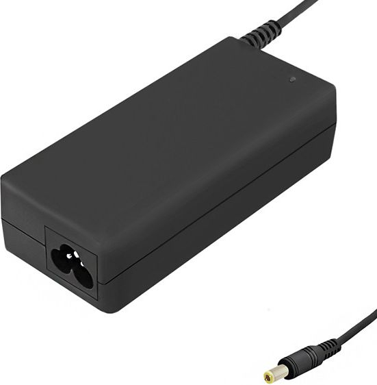 Karikues për laptop Qoltec 90W, 4.9A, 19V, i zi