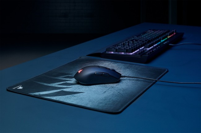 Гејмерски глушец Corsair M55 RGB PRO, 12400 DPI, USB, црн