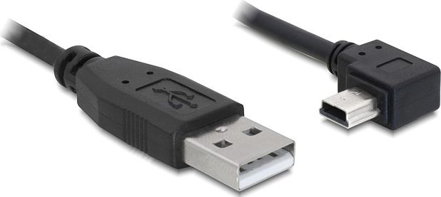 Delock USB 2.0 Кабел USB-A Машки кон USB Mini-B Машки, 5 m
