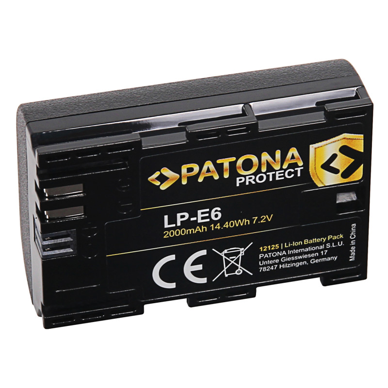 PATONA PROTECT Battery f. Canon LP-E6