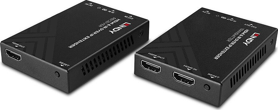 Extender HDMI Lindy HDMI and IR Over IP, Full HD 1080p, IR, i zi