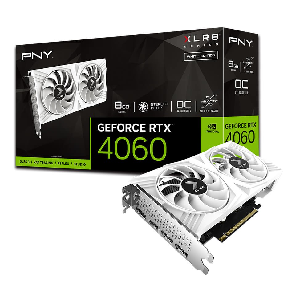 Kartë grafike PNY Technologies NVIDIA GeForce RTX 4060, 8 GB GDDR6