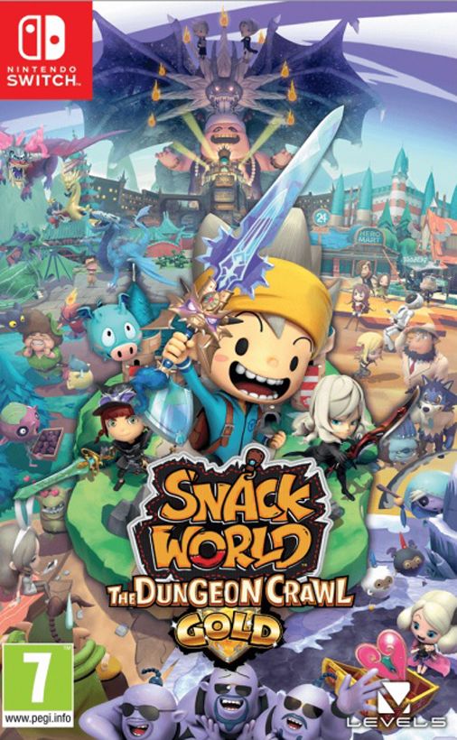 Videolojë Snack World The Dungeon Crawl - Gold (Nintendo Switch)