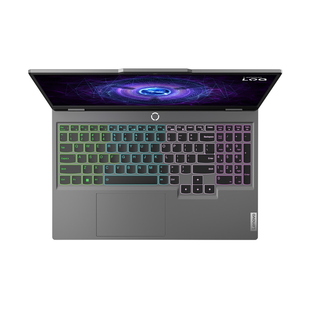 Laptop gaming Lenovo LOQ 15IRX9, 15.6" FHD 144Hz, i5-13450HX, RTX 4050 6GB, gri