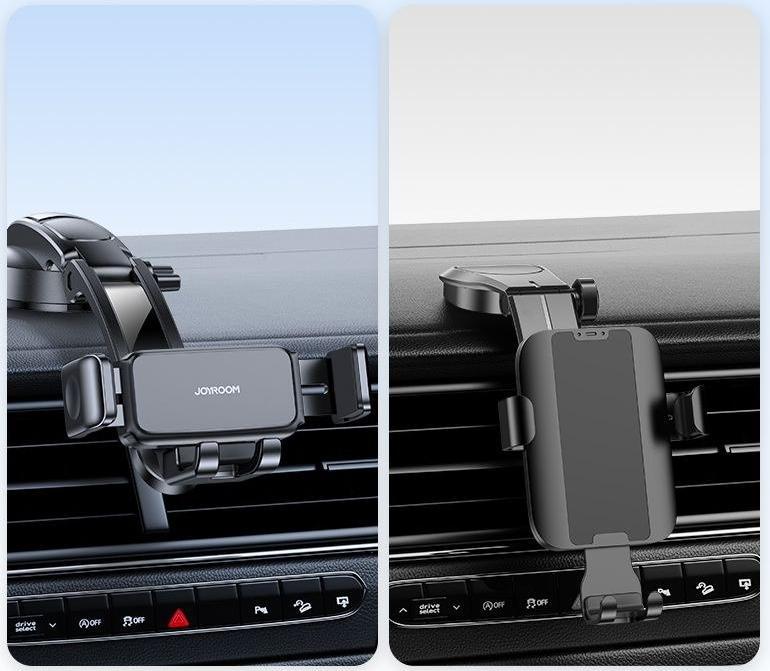 Mbajtëse celulari për makinë Joyroom JR-ZS283, e zezë