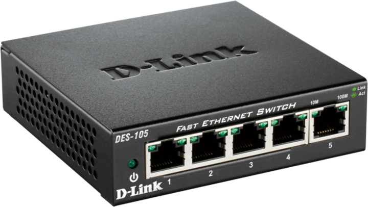 Switch D-Link DES-105, i zi