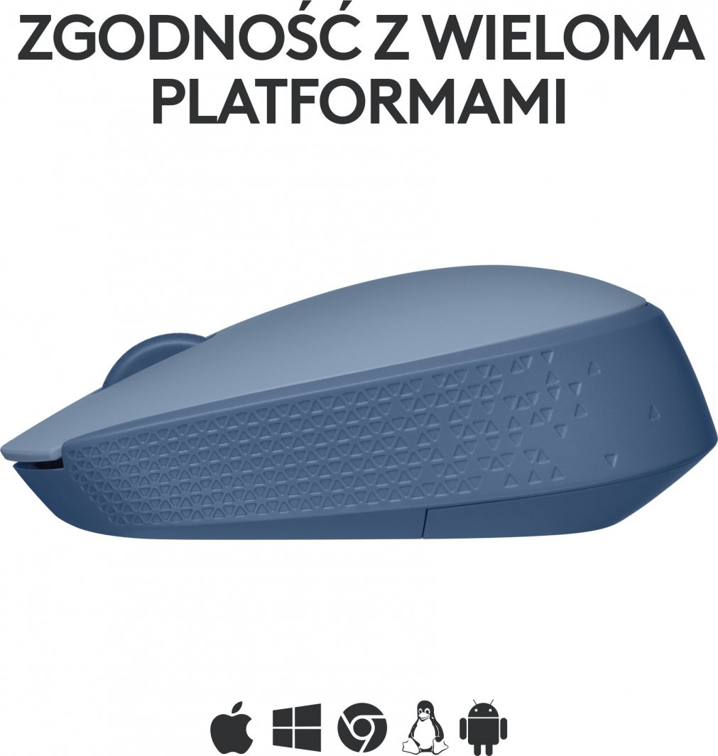 Maus Logitech M171, wireless, USB, i kaltërt