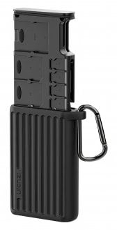 Lexues kartash Ulanzi MCR 02, multifunksional, high speed, me kuti mbrojtëse, i zi