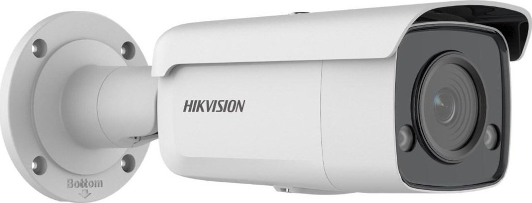 Kamerë IP Hikvision DS-2CD2T27G2-L, 2.8mm, PoE, e bardhë