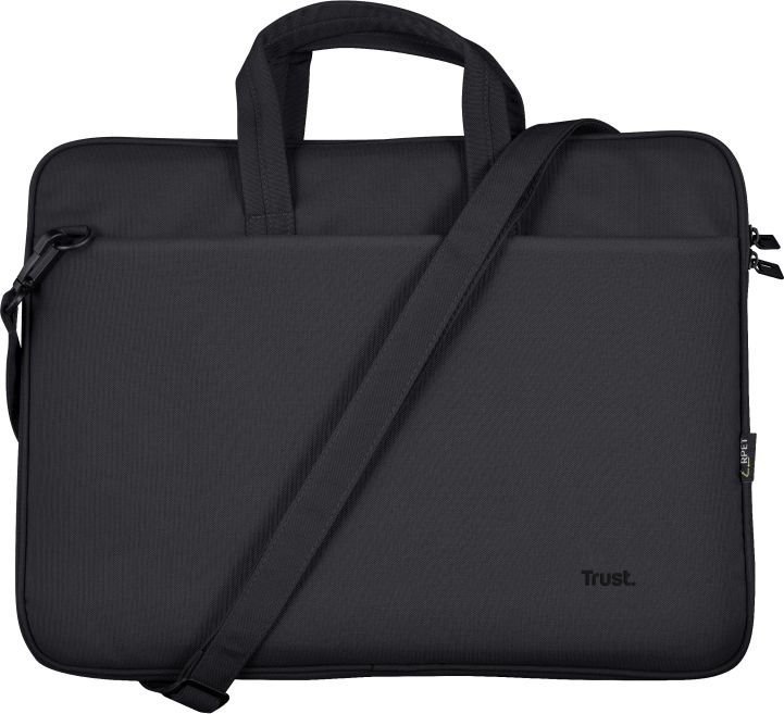 Çantë laptopi Trust Bologna Eco 16", xhep për laptop, e zezë