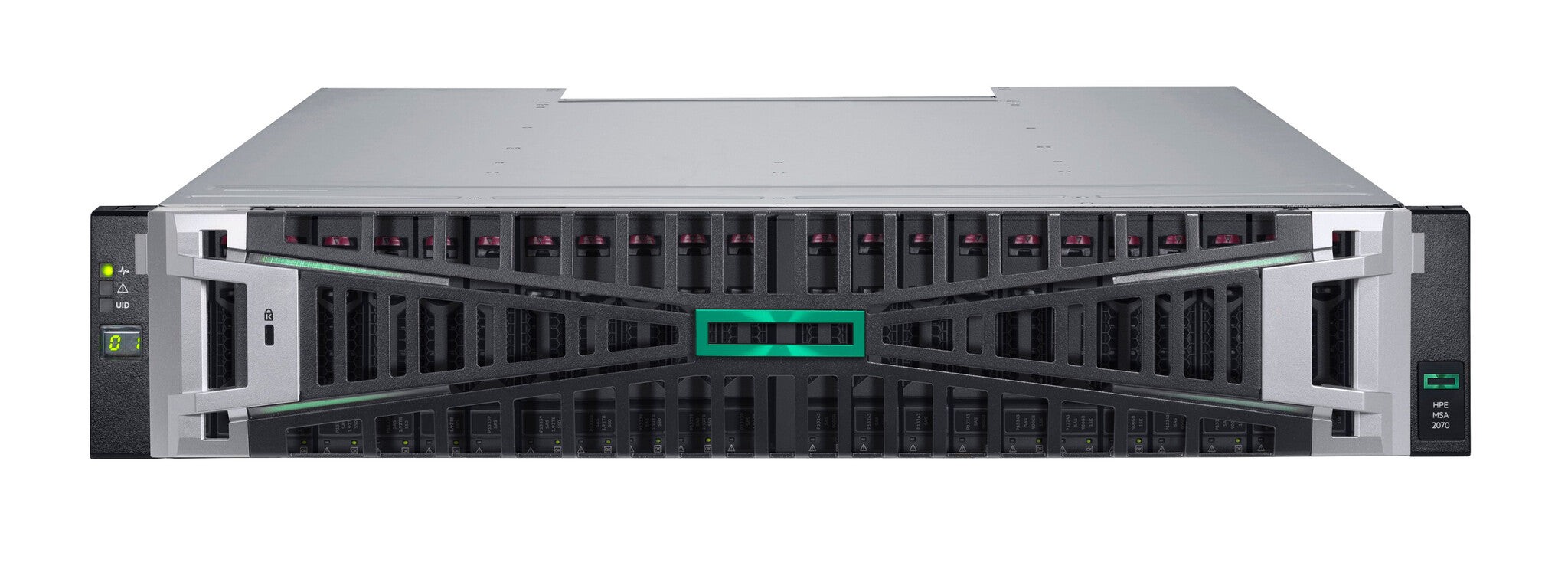 Storage array HPE MSA 2070 SFF Gen7, 46TB SSD, 2x32Gb FC, i zi