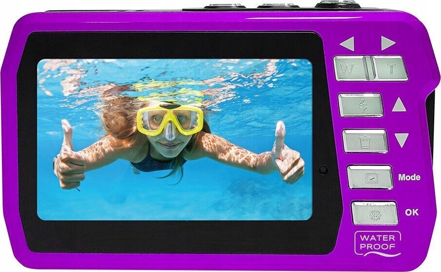 Kamerë nënujore Easypix Aquapix W3048-V, 13MP, video 4K, e verdhë