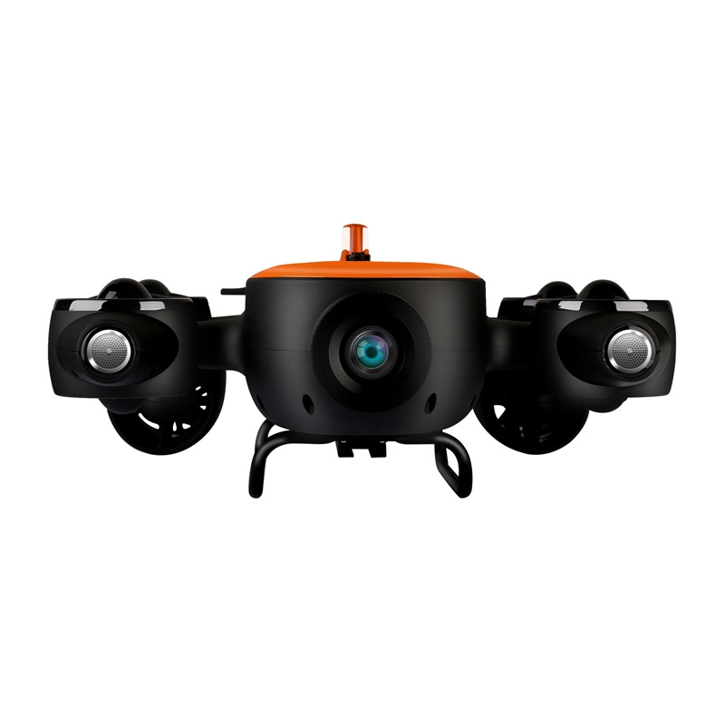Dron nënujore Geneinno T1, 4K, 200 m, portokalli e zezë