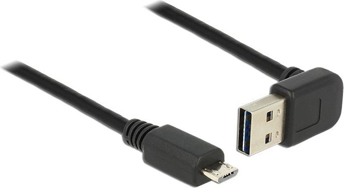 Kabllo USB DeLOCK 84180, USB A në Micro USB B, 1m, i zi
