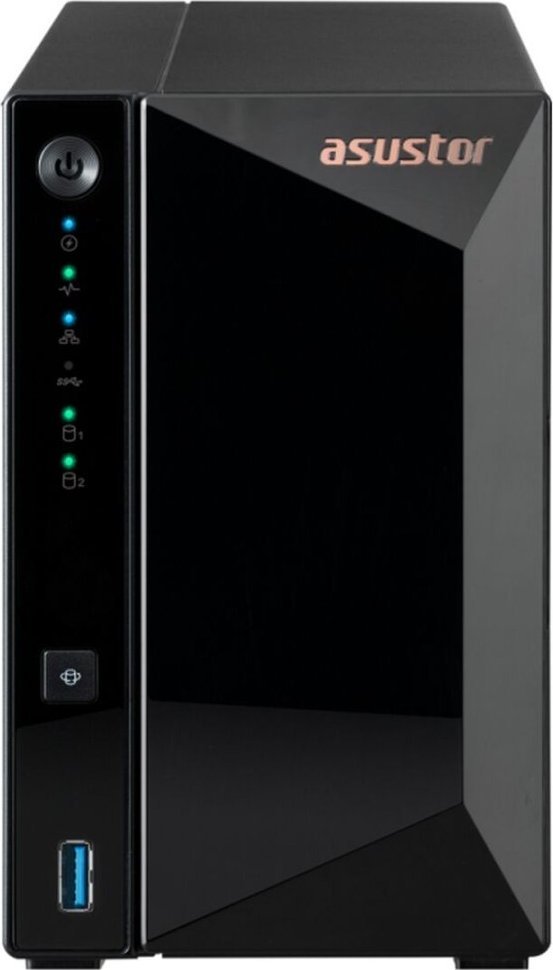 NAS Asustor AS3302T V2, 2 slote, 2GB DDR4, pa disk