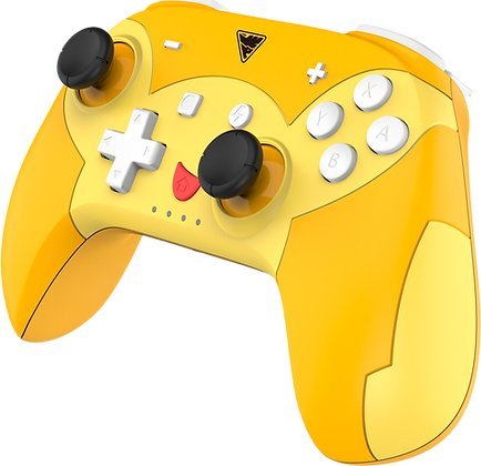 Kompjuter dore DragonShock POPTOP Compact BT Pika, wireless, Bluetooth, i verdhë