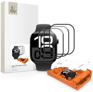 Xham mbrojtës Tech Protect Easy Set Flex Plus, për Apple Watch 44mm, paketim 3 copë, i zi