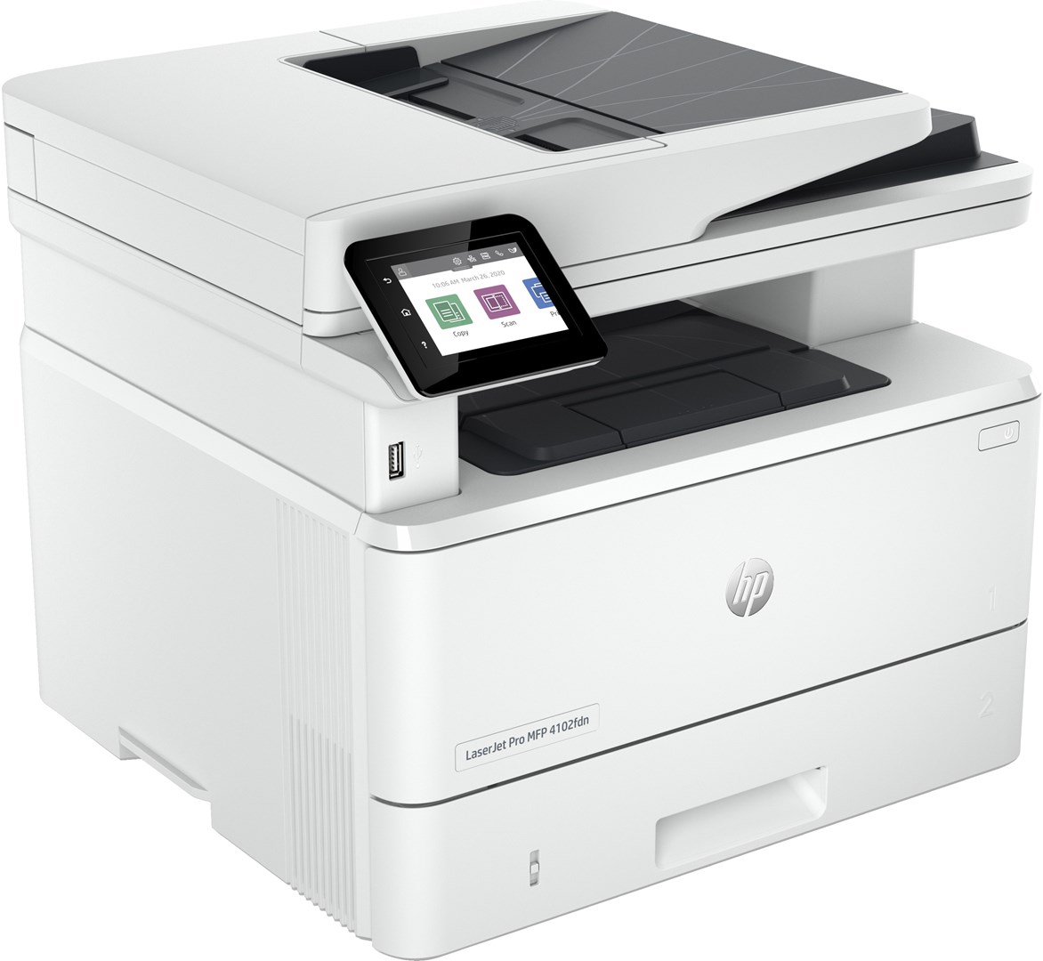 Printer multifunksional HP LaserJet Pro MFP 4102fdn, lazer, bardh e zi