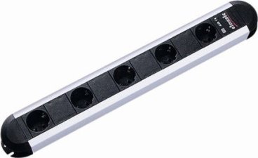 Zgjatues elektrik Bachmann PRIMO, 5 dalje, kabllo 1.75 m, i zi
