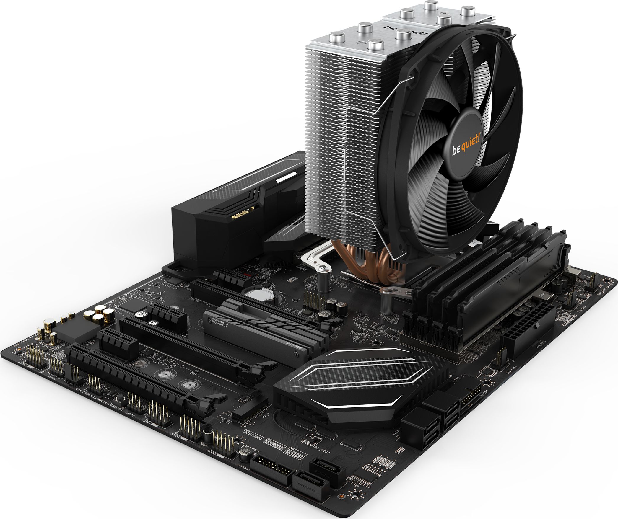 Ftohës CPU be quiet! Shadow Rock Slim 2 BK032, ajror, 135mm, i zi