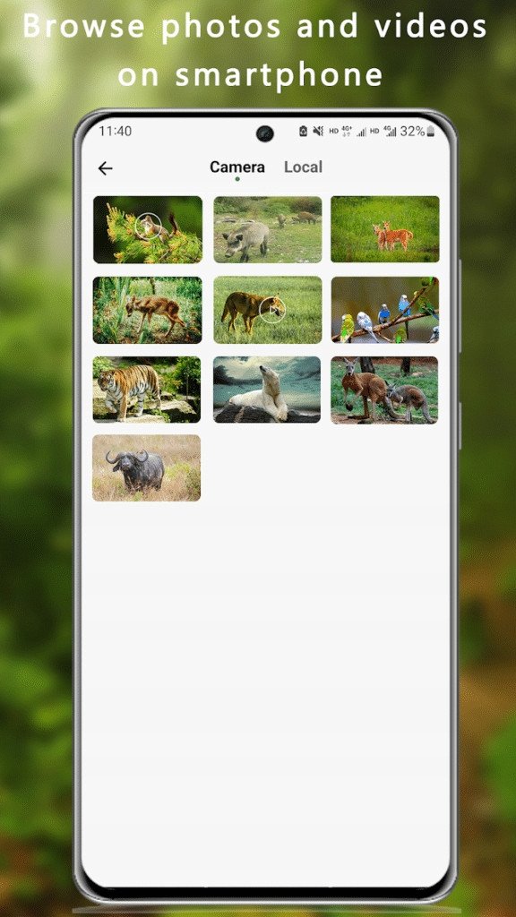 Kamerë faune Delta Wildlife Camera, sensor lëvizjeje, regjistrim ditë natë, kamuflazh